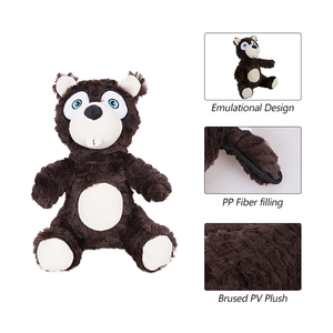 ของเล่นตุ๊กตาผ้าพีวีสำหรับสุนัขมีเสียงดังรูปหมีน่ารัก - Product Image 2