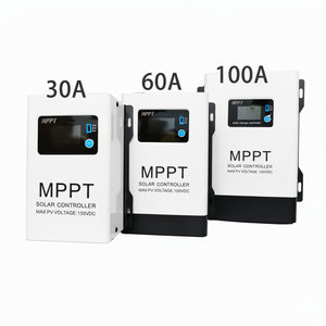 Contrôleur de charge solaire Mptt 30A 60A 100A pour batterie 12v 24v 48v, régulateur de tension, usage domestique - Product Image 6