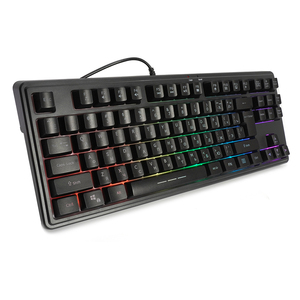 Giá rẻ sản xuất 87-key có dây Nga Bố trí bàn phím chơ<span class=keywords><strong>i</strong></span> game backlit vớ<span class=keywords><strong>i</strong></span> cảm giác cơ khí - Product Image 2