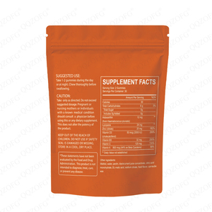 Gummies bronzantes OEM en promotion avec astaxanthine pour femmes et hommes, supplément auto-bronzant pour l'éclat de la peau, sans sucre, 60 unités - Product Image 2