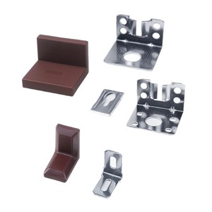 Support de fixation en acier laminé à froid, connecteur réglable en angle droit pour armoires, placards et meubles - Product Image 1