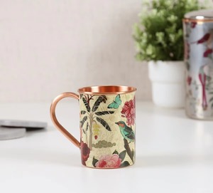 Taza de Cobre de Calidad de Exportación para Café, Té, Agua, Jugo y Uso en Bares, Restaurantes y Hoteles, Disponible a Precio Descontado - Product Image 4