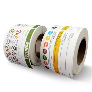 Etiquetas Adhesivas de Material Soluble en Agua LIKEXIN, Rollo de Papel Adhesivo con Pegamento Soluble en Agua para Envasado de Alimentos - Product Image 2