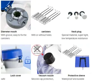 ภาชนะใส่น้ำเชื้อไนโตรเจนเหลวภาชนะเก็บความดันชีวภาพสำหรับ YDS-20