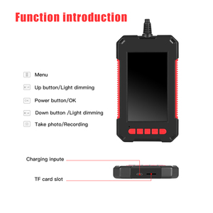 2MP 1080P HD Portable <strong>Handheld</strong> Endoscope 3.9MM Lens 4.3 Inch IP67 Waterproof LCD Screen P40 USB <strong>Camera</strong> for Underwater Cameras - Product Image 6