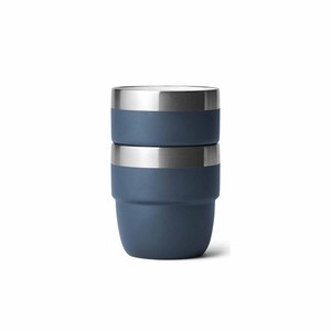 Tazza Termica Impilabile in Acciaio Inox da 4 Once |   Tazzina da Espresso Durevole e Salvaspazio per Campeggio, Uso Quotidiano e Ritorno a Scuola - Product Image 1