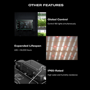 Flexstar envío directo desde LA alto rendimiento regulable planta crecer luz Led Panel 120 vatios 2X2Ft cobertura - Product Image 5