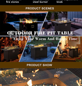 Foyer de table portable moderne <span class=keywords><strong>pour</strong></span> foyer intérieur extérieur en métal flamme <span class=keywords><strong>pour</strong></span> fête rassemblement dîner camping fournitures - Product Image 6