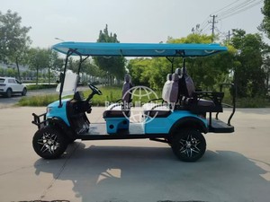 48v Fast Speed Steel Electric Golf Cart for 6 Seats 5kw Motor Lifter Included - Product Image 4