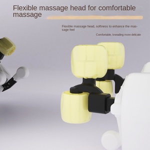Masajeador de Músculos Trapeciales de Hombro y Cuello con Compresa Caliente y Función de Amasamiento, Instrumento de Protección Cervical con Diseño de Chal - Product Image 3