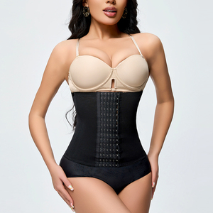 Faja Reductora de Cintura Corta con Gancho de Spandex/Nylon para Mujer, Tallas Grandes, Venta al por Mayor - Product Image 3