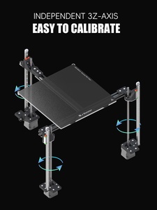 SIBOOR para Impresora 3D Voron Trident, Estructura Metálica CNC 4AWD CoreXY, Rieles HIWIN, Industrial, Automática, Nueva, 1 Año de Garantía, PLA, Aluminio - Product Image 4