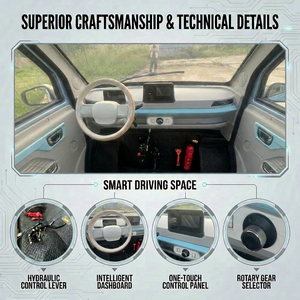 Véhicule Électrique Adulte 2026 Nouveau Modèle Chine Mini <span class=keywords><strong>Voiture</strong></span> Électrique Microcar Petite <span class=keywords><strong>Voiture</strong></span> Électrique Compacte <span class=keywords><strong>Prix</strong></span> Usine - Product Image 4