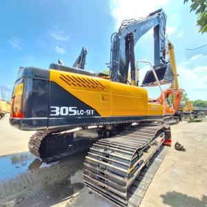 Excavadora Hyundai 305LC-9T usada de 30 toneladas, original de Corea, excavadora de cadenas de segunda mano en venta. - Product Image 3
