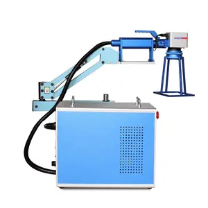 Autofokus 20 W Faserlaser-Gravurgerät Desktop und Handgerät Lasermarkiermaschine Laserdrucker für alle Metalle