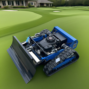 Miễn phí vận chuyển CE cấp giấy chứng nhận Zero lần lượt điều khiển từ xa Robot Máy cắt cỏ cho sân golf - Product Image 4