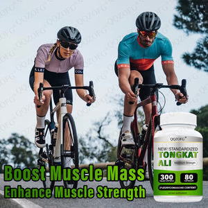 비건 비유전자변형 통캇 알리 소프트젤 캡슐, 실험실 검증 비타민, 남성 건강 활력 항산화제, 성인용 80캡슐 - Product Image 4