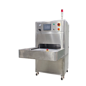 Duas estações de aço inoxidável asséptica térmica máquina diálise esterilizado papel blister caixa calor selagem laminado filme - Product Image 3