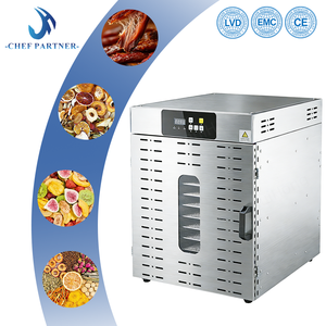 Essiccatore Elettrico Commerciale a 8 Ripiani in Acciaio Inossidabile per Alimenti, Frutta e Verdura, per Snack Sani Fatti in Casa - Product Image 1