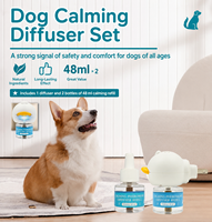 Kit diffuseur apaisant pour chiens, formule naturelle aux phéromones, pour calmer les émotions et soulager le stress, fabriqué en usine OEM