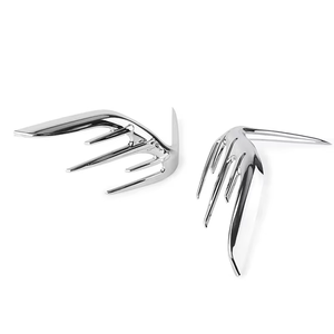 Garnitures de décoration extérieure pour haut-parleur passager de moto chromées, compatibles avec Honda <span class=keywords><strong>Goldwing</strong></span> GL1800 2006-2017 Gold Wing GL 1800 - Product Image 4