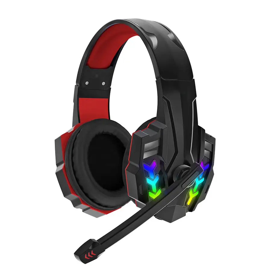 Best Wholesale Custom The RGB PS4 PS5 Waterproof Noise Cancelling Wired Gamer Earphone Headphones Gaming Headset with Mic Usb
