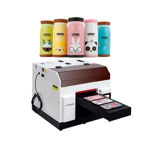 Reizjet Supply Factory Manufacturer L800 Head Digital Printing Machine A4 UV Printer For Phone Case Wood Bottle