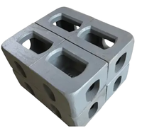 Pièces de conteneurs maritimes : Raccord d'angle, SCW 480, Certification BV & ABS, Moulage d'angle industriel