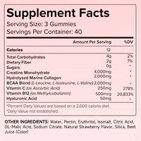 Gummies de créatine à marque privée saveur orange 5g pour l'entraînement en salle, la croissance musculaire, la force, l'endurance, végétaliennes, sans OGM, sans sucre, OEM