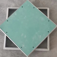 Gros panneaux de gypse d'accès En Aluminium Profil Plafond en Plaques De Plâtre Panneau D'accès