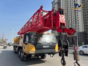 SANY STC500 50 Ton Hydraulic Mobile <b>Crane</b> 45 5m Telescopic Boom Heavy Duty Construction Truck <b>Crane</b> - Product Image 1