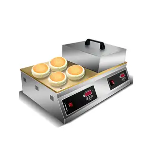 Kommerzielle digitale Snack maschinen Dorayaki elektrische Souffle Pancake Maschine Doppelkopf japanische Souffle Pancake kleines Unternehmen