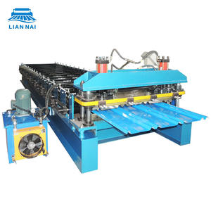 Lian Nai tam otomatik Metal çelik çinko kiremit haddeleme şekillendirme Ibr çatı sac yapma makinesi - Product Image 1