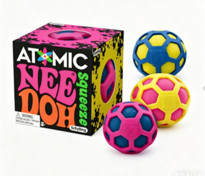 NeeDoh Atomic Squeeze Toy Blind Box, Juguete Antiestrés Sensorial Blando y Esponjoso, Caja Misteriosa para Niños y Adultos, Regalos para Fiestas - Product Image 1
