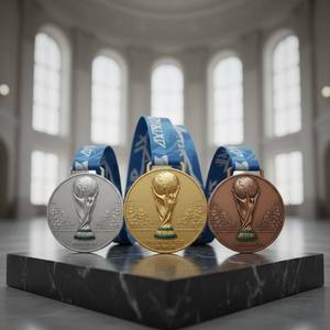 Medallas de Recuerdo Turístico Europeas Personalizadas Sojagy, de Aleación de Zinc Chapadas en Oro 3D, con Cinta, para Regalo de Viaje, Premio o Artículo Conmemorativo - Product Image 3