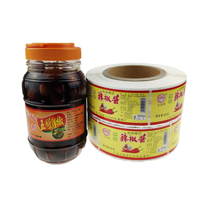 Tùy Chỉnh In Logo PVC Không Thấm Nước Dính Bao Bì Nhãn Cho Nước Sốt Mật Ong Jar Có Thể Thực Phẩm Mỹ Phẩm - Product Image 2