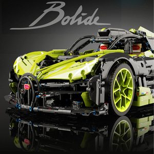 K Box 10211 Mechanical Car Toy Green Bugatti Supercar Model <b>Building</b> <b>Blocks</b> 800 Pieces Assembly <b>Set</b> For Teens - Product Image 4
