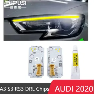 Angel Eyes <span class=keywords><strong>Jaune</strong></span> ROUGE BLEU pour <span class=keywords><strong>Audi</strong></span> 2017-2020 A3 S3 <span class=keywords><strong>RS3</strong></span> Feux de jour LED Module de feux de jour LED Plaquettes de circuit LED - Product Image 4