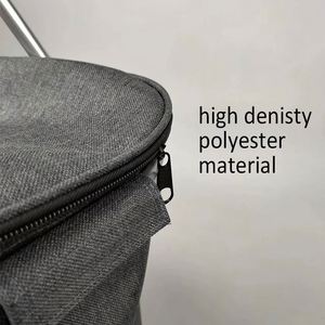 Wholesale Customized Folding Food <b>Delivery</b> <b>Bag</b> Collapsible <b>Thermal</b> Travel Insulated Cooler <b>Bag</b> Picnic Basket Large Cooler <b>Bags</b> - Product Image 5