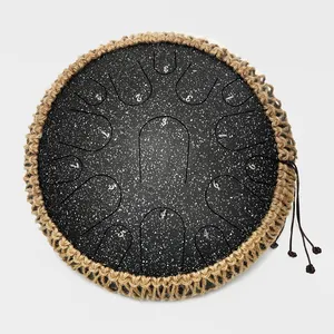 SUCCESS Steel Tongue Drum 15 Note 13 Inches Stainless Steel Tong Drum Percussion Instrument