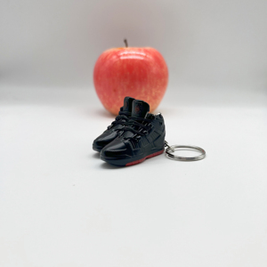 Hoge Kwaliteit Pvc 3d Mini Sneaker Basketbal Schoenen Sleutelhanger 500 + Stijlen Groothandel Schattige Plastic Sleutelhanger