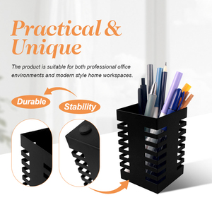 Luxury Metal Pen Stand for <b>Desks</b> , Custom Designs Corporate Branding & Event Gifts - Product Image 2
