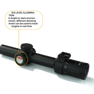 กล้องเล็ง BANGBANG 1-10x24 IR FFP, กล้องเล็งแบบออปติคอลขนาดหลอด 30 มม. พร้อมกระจก ED คุณภาพพรีเมียมสำหรับการฝึกซ้อมการล่าสัตว์กลางแจ้ง - Product Image 6