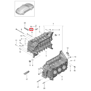 Sensor de detonación de motor Original 0PB905377 99760612100 para <span class=keywords><strong>Porsche</strong></span> <span class=keywords><strong>Boxster</strong></span> 911 Cayenne Panamera - Product Image 2