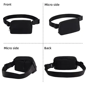 Mini Belt Bag With Adjustable Strap Small Waist Pouch For Workout Running Travelling Hiking Waist Packs