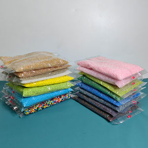 Venta Directa de Fábrica de Cuentas de Cristal de Semilla de Buena Calidad 2mm 3mm 4mm, Rocallas Redondas/Canutillos/Corte Doble, Mini Cuentas para Fabricación de Joyería - Product Image 1