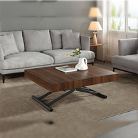 Meuble de maison créatif, table basse convertible, table à manger, lit pour usage intérieur