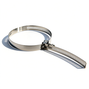 Klem Pipa Logam Stainless Steel Klem Selang Klip Selang Amerika Klem Selang Hidrolik Tugas Berat - Product Image 3