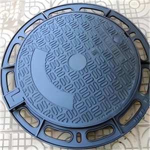 Nodulair Gietijzeren Zandgietafsluitbare Waterdichte Verzegelde Putdeksel Aluminium Spuitgieten Rioolputdeksel - Product Image 4
