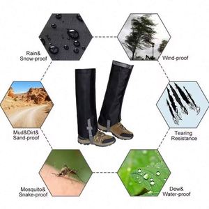 ถุงคลุมขาแบบกันน้ำ ตัวอย่างฟรี สำหรับเดินป่า เดินเขา ปีนเขา ล่าสัตว์ - Product Image 6
